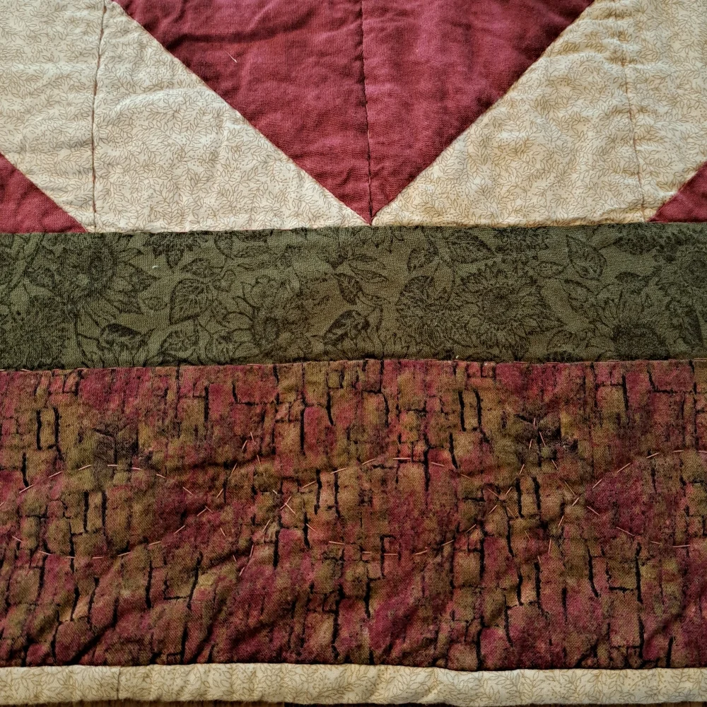 Handmade Lap Quilt Baby Blanket 50